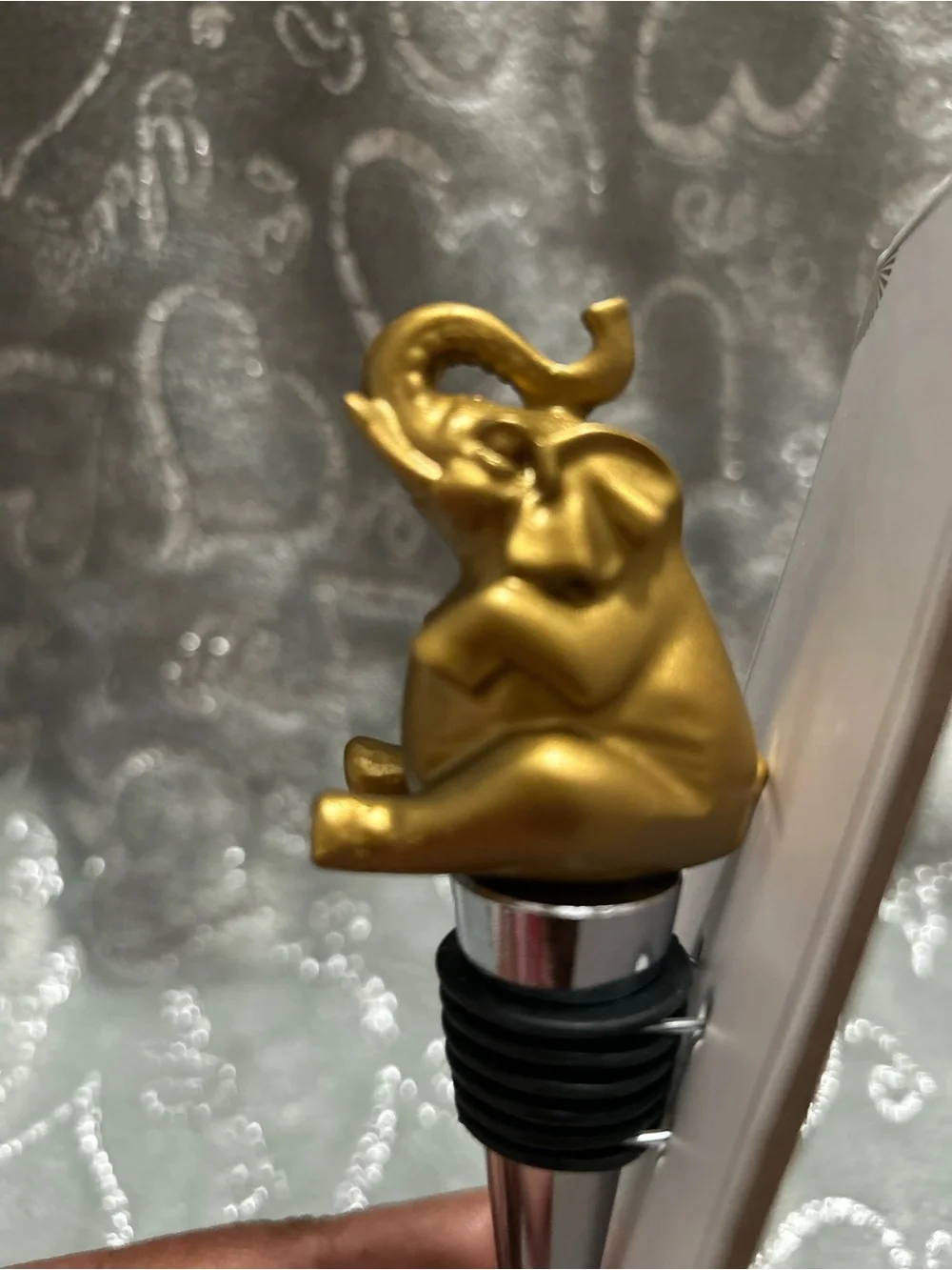 Wild Eye Designs gold elephant